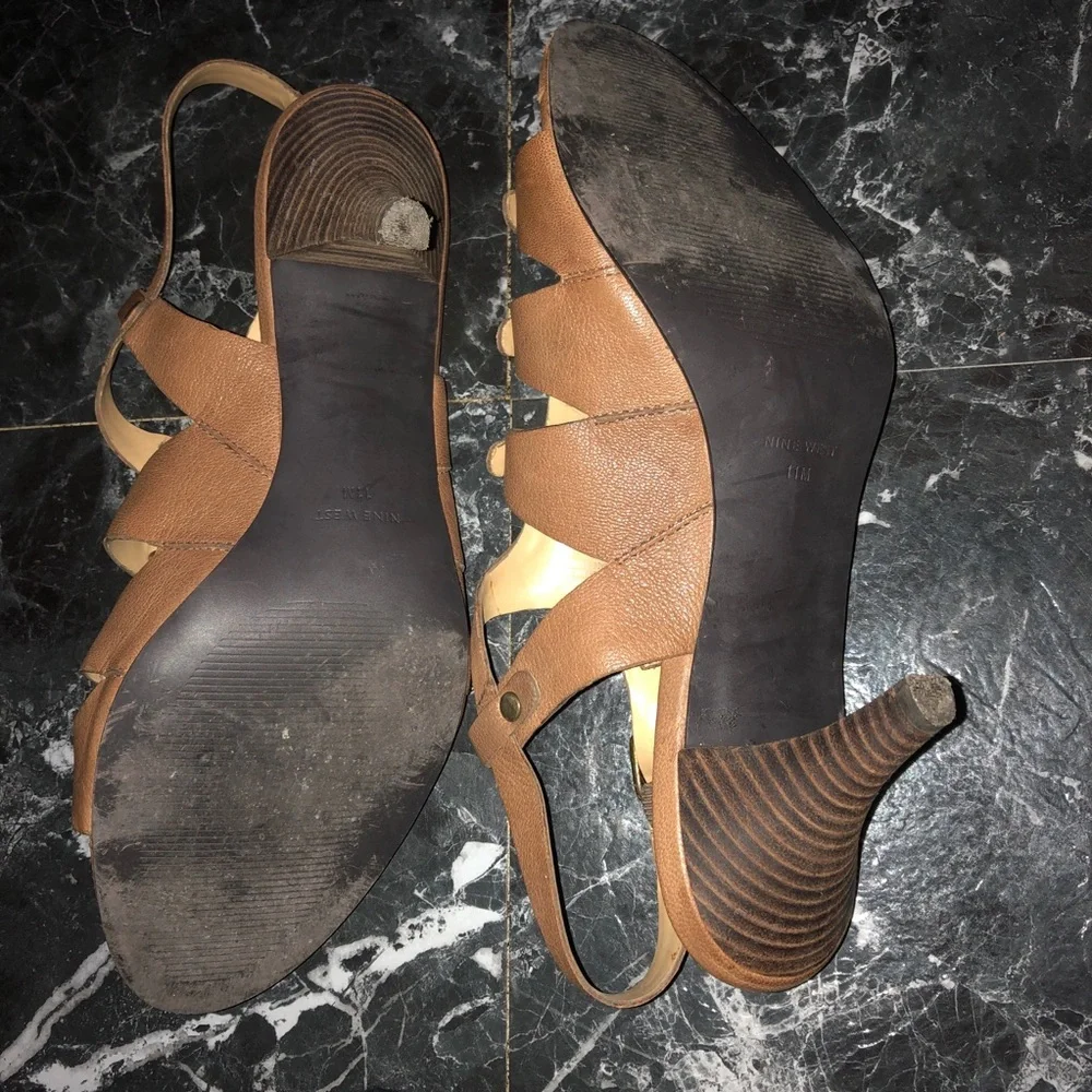 Nine West Leather Heels - Picture 4 of 4